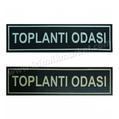 Sentez Toplantı Odası Ofis Büro Kapı İsimliği